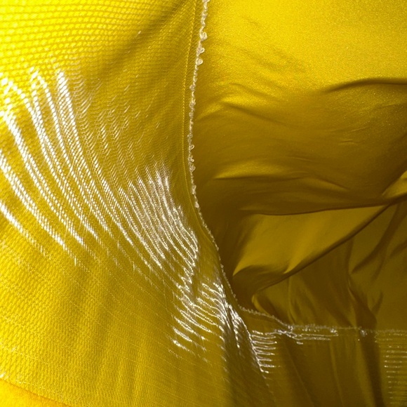 Elegant Yellow Evening Gown - Picture 8 of 14